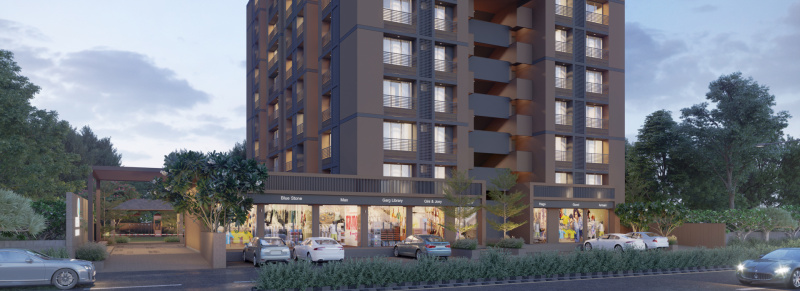3 BHK Apartment 1800 Sq.ft. for Sale in 100 Ft Ring Road, Ahmedabad
