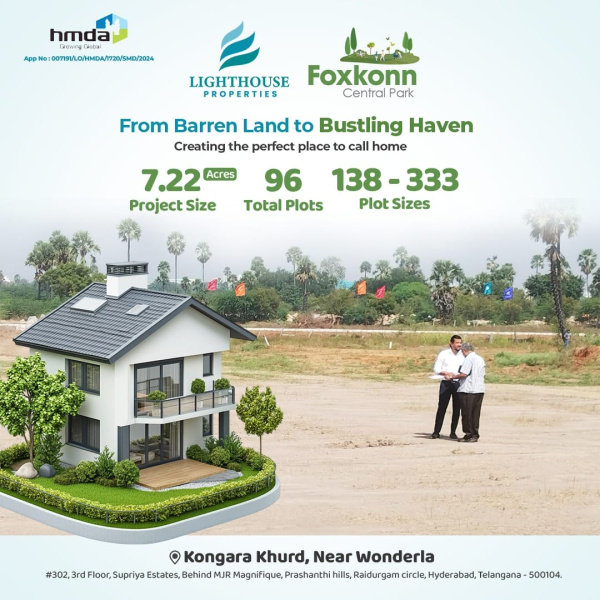  Residential Plot 150 Sq. Yards for Sale in Adibatla, Hyderabad