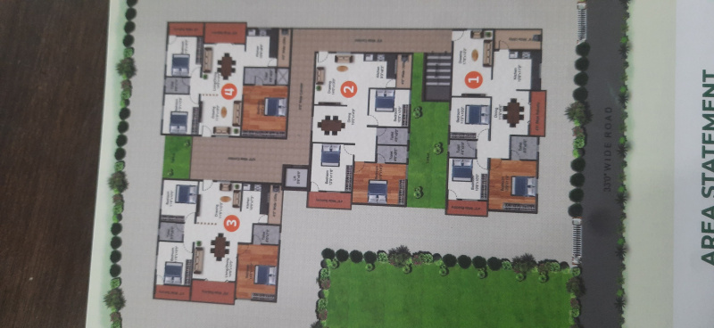 3 BHK Apartment 1540 Sq.ft. for Sale in Chanda Nagar, Hyderabad