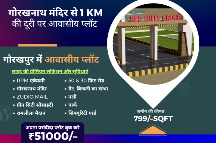 Residential Plot 1000 Sq.ft. for Sale in Rajendra Nagar, Gorakhpur