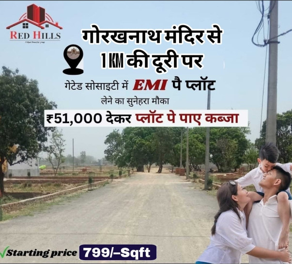  Residential Plot 1000 Sq.ft. for Sale in Rajendra Nagar, Gorakhpur