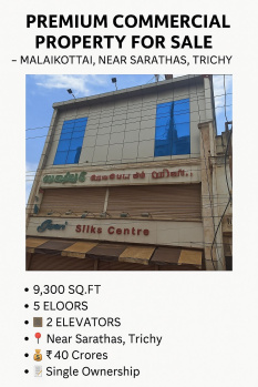  Commercial Shop for Sale in Singarathope, Tiruchirappalli
