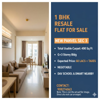 1 BHK Flat for Sale in New Panvel, Navi Mumbai