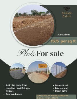  Residential Plot for Sale in Parwaliya Sadak, Bhopal