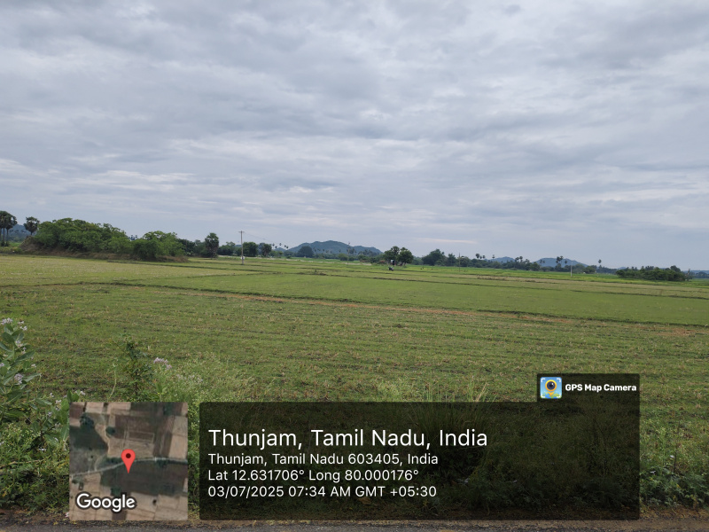  Agricultural Land 550 Cent for Sale in Nenmeli, Chengalpattu