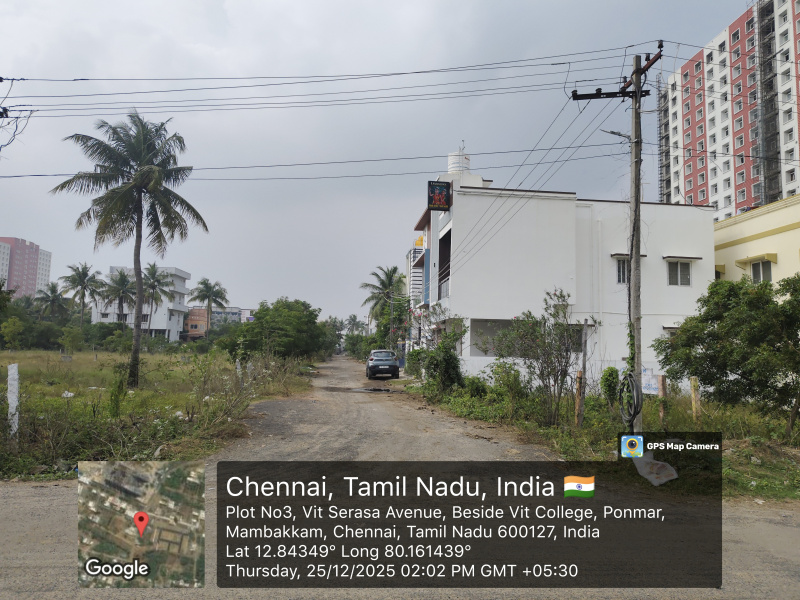  1140 Sq.ft. Residential Plot for Sale in Mambakkam, Chennai