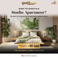  Studio Apartment for Sale in Sector 107 Noida