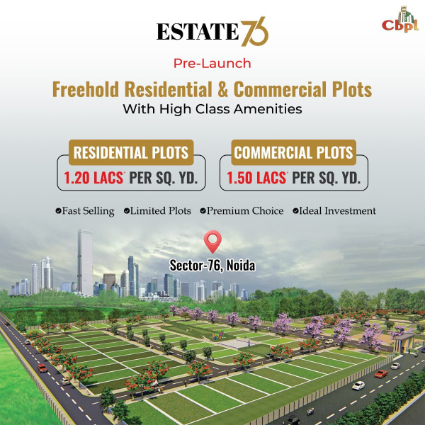 Residential Plot 110 Sq.ft. for Sale in Sector 76 Noida