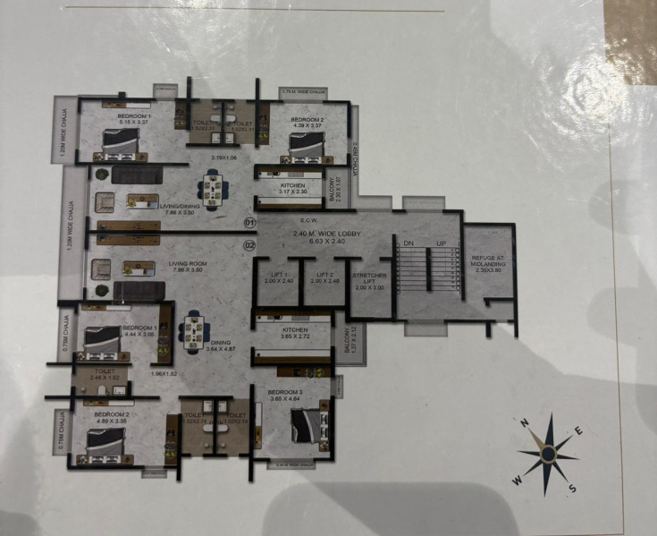 2 BHK 1362 Sq.ft. Apartment for Sale in Matunga East, Mumbai