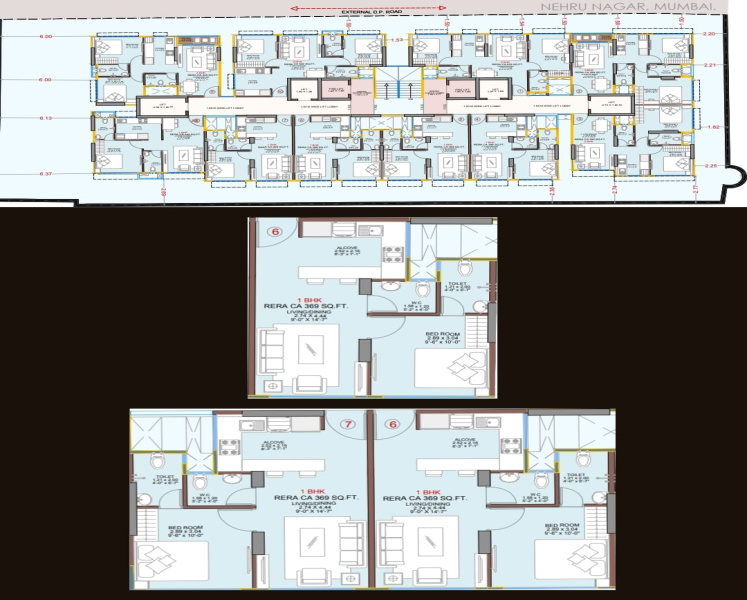1 BHK 369 Sq.ft. Apartment for Sale in Nehru Nagar, Kurla East, Mumbai