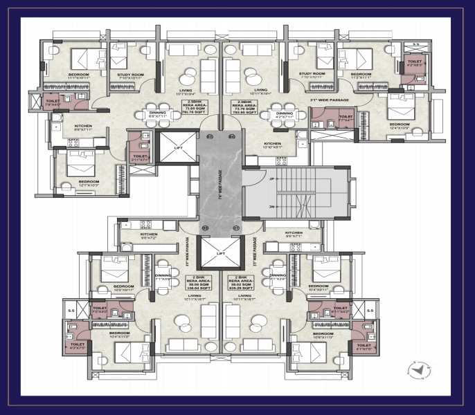 2 BHK 893 Sq.ft. Apartment for Sale in Chembur, Mumbai