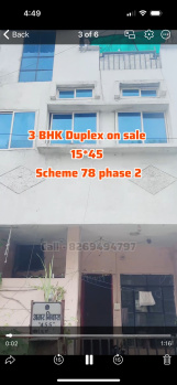 3 BHK House for Sale in Scheme No 78, Indore