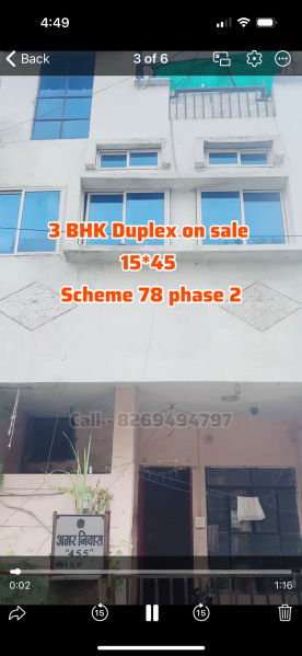 3 BHK House 1400 Sq.ft. for Sale in Scheme No 78, Indore