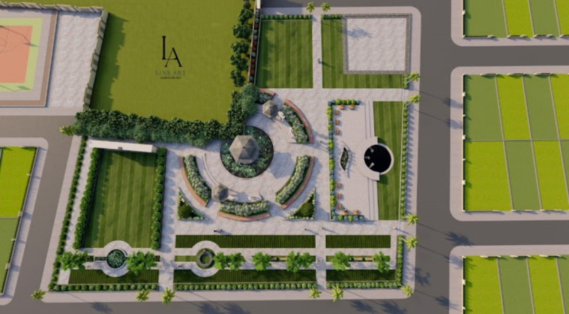  Residential Plot 800 Sq.ft. for Sale in Super Corridor, Indore