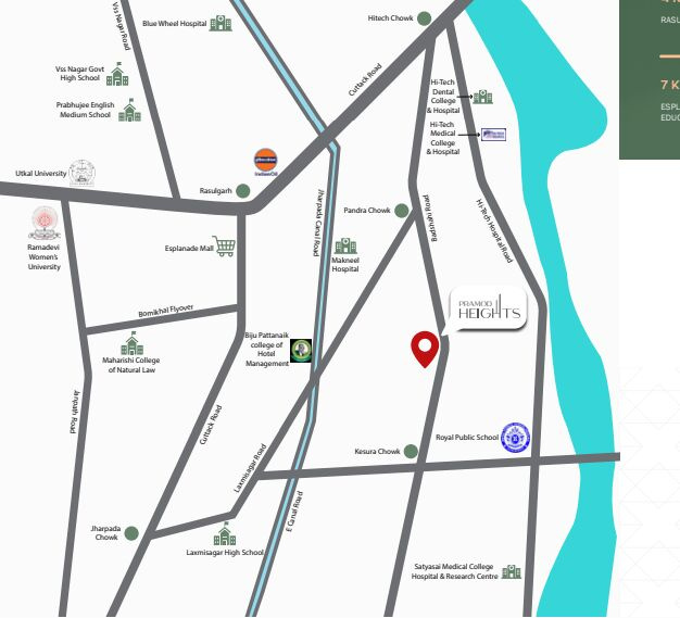 3 BHK 1321 Sq.ft. Apartment for Sale in Koradakanta, Bhubaneswar