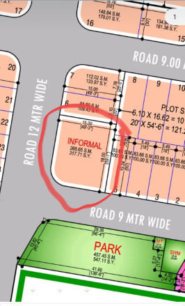  317 Sq. Yards Commercial Land for Sale in Kapoorawala, Jaipur