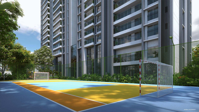 3 BHK Apartment 1062 Sq.ft. for Sale in Manpada, Thane