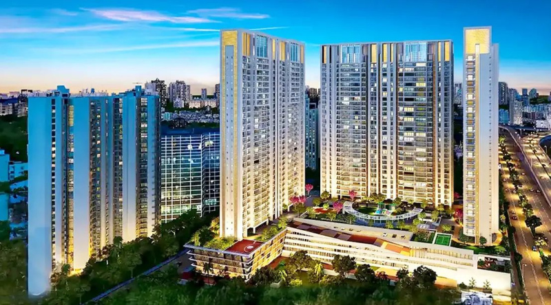 3 BHK Apartment 1468 Sq.ft. for Sale in Thane West