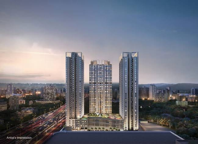 2 BHK Apartment 654 Sq.ft. for Sale in Thane West