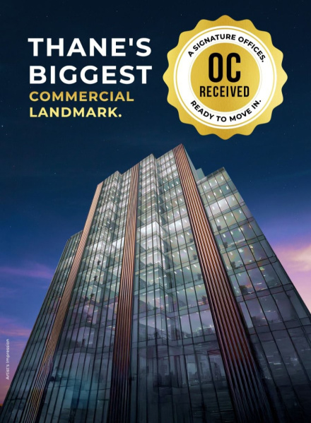  6600 Sq.ft. Office Space for Rent in Wagle Estate, Thane