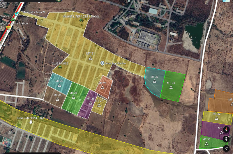  1130 Sq.ft. Residential Plot for Sale in Chandrapur Highway, Nagpur