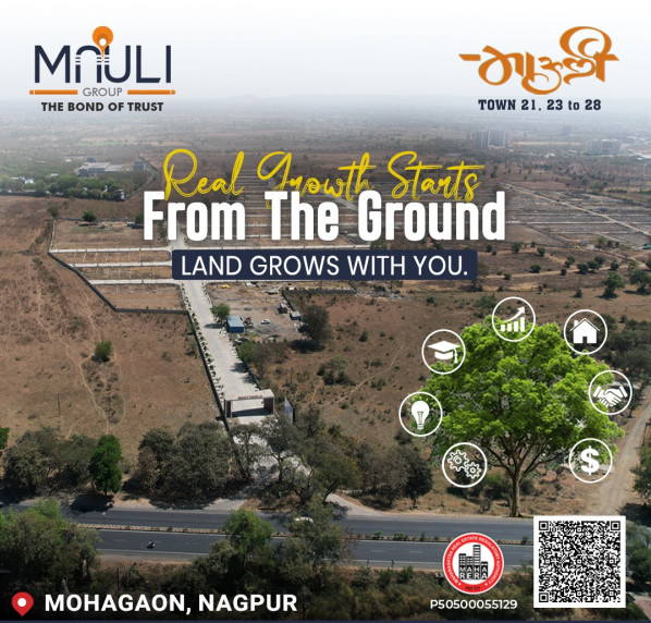  1130 Sq.ft. Residential Plot for Sale in Chandrapur Highway, Nagpur