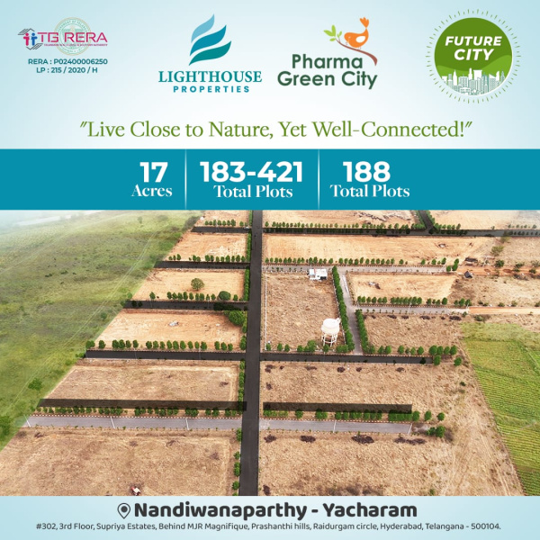  Residential Plot 183 Sq. Yards for Sale in Chandanagar, Hyderabad