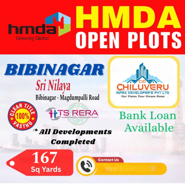  Residential Plot 167 Sq. Yards for Sale in Bibi Nagar, Hyderabad