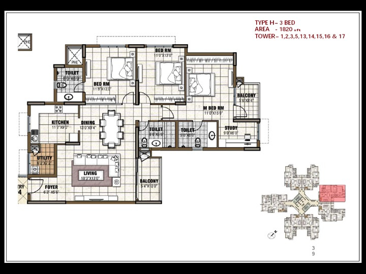 3 BHK Apartment 1920 Sq.ft. for Rent in Budigere Cross, Bangalore