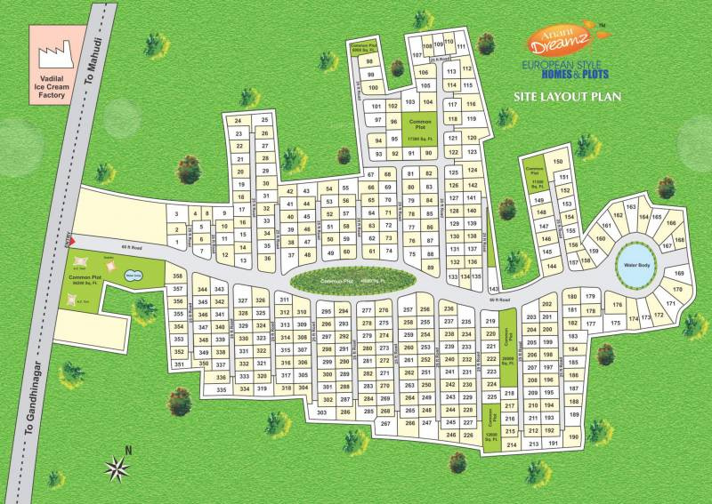  Residential Plot 974 Sq. Yards for Sale in Mahudi, Gandhinagar
