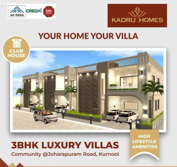 3 BHK House for Sale in Johalapuram Road, Kurnool