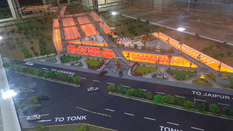  Residential Plot 165 Sq.ft. for Sale in Chaksu, Jaipur