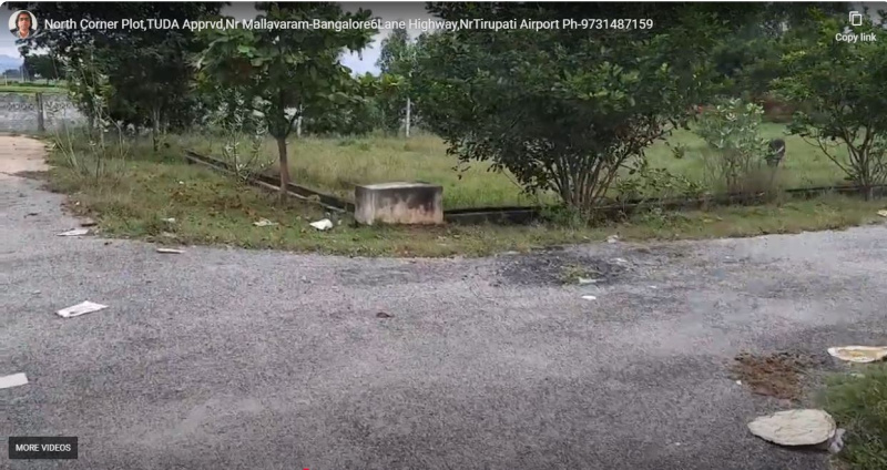  Residential Plot 2376 Sq.ft. for Sale in Mallavaram, Tirupati