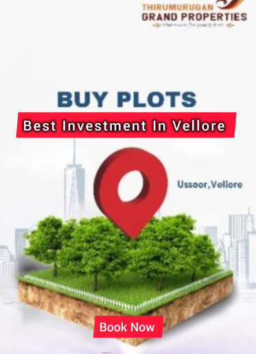  1200 Sq.ft. Residential Plot for Sale in Ussoor, Vellore