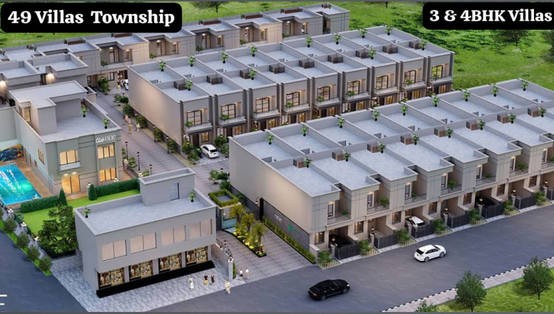 4 BHK 3873 Sq.ft. Apartment for Sale in Mahindra SEZ, Jaipur