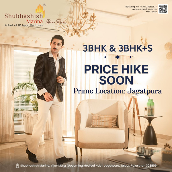 2 BHK 1800 Sq.ft. Apartment for Sale in Chandpole, Jaipur