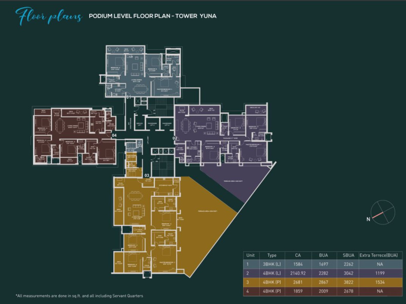 3 BHK Apartment 1760 Sq.ft. for Sale in Matigara, Siliguri