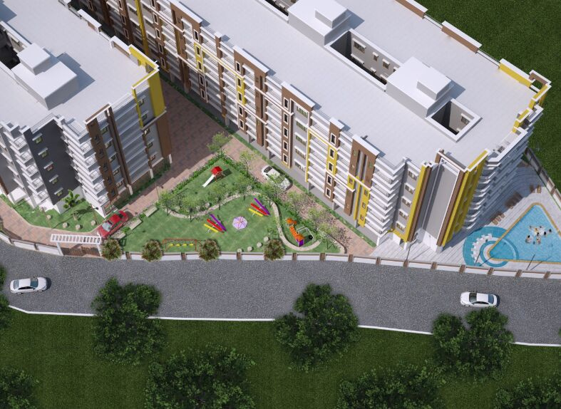 2 BHK Apartment 970 Sq.ft. for Sale in Salugara, Siliguri