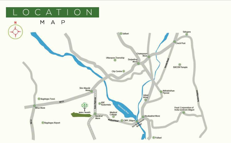 2 BHK 910 Sq.ft. Apartment for Sale in Matigara, Siliguri