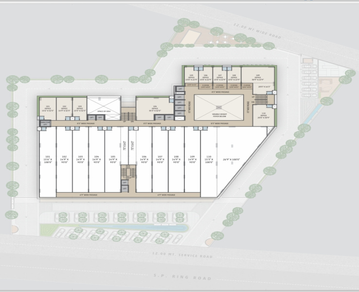  Showroom 7257 Sq.ft. for Sale in Ambawadi, Ahmedabad