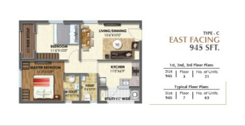 2 BHK Flat for Sale in Borabanda, Hyderabad