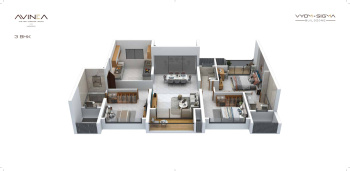 3 BHK Flat for Sale in Hadapsar, Pune