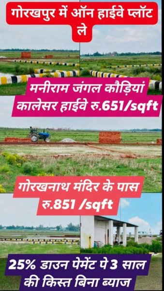  Residential Plot 1000 Sq.ft. for Sale in Surajkund Colony, Gorakhpur