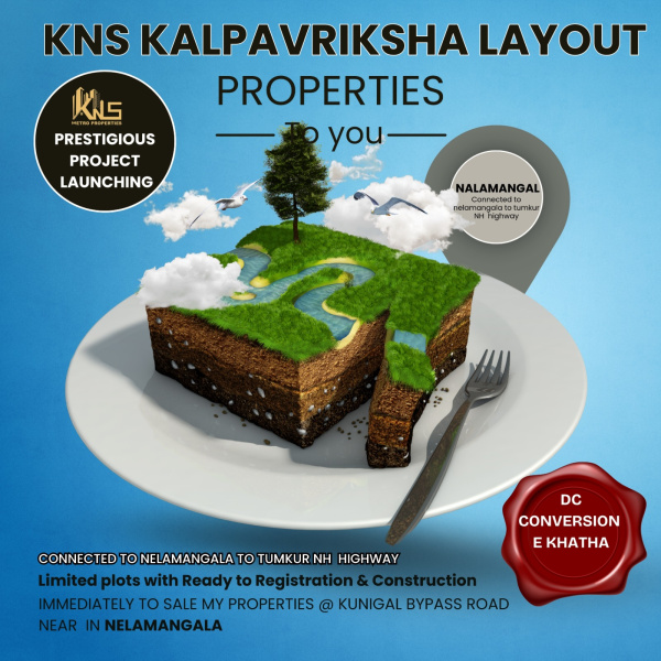  Residential Plot 1200 Sq.ft. for Sale in Nelamangala, Bangalore