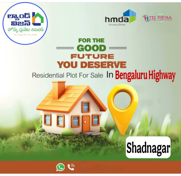 165 Sq. Yards Residential Plot for Sale in Shadnagar, Rangareddy