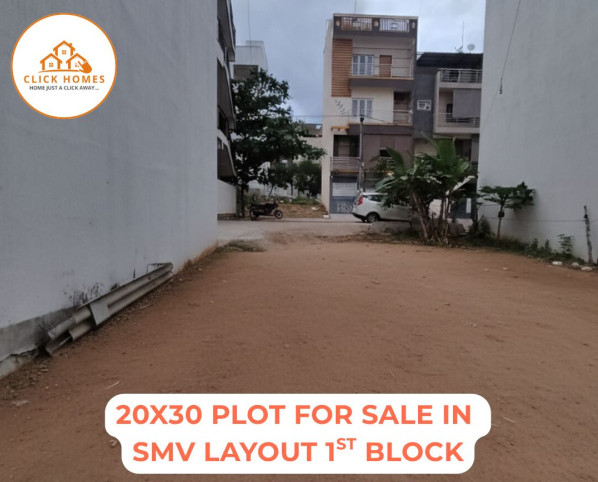  600 Sq.ft. Residential Plot for Sale in SMV Layout, Bangalore