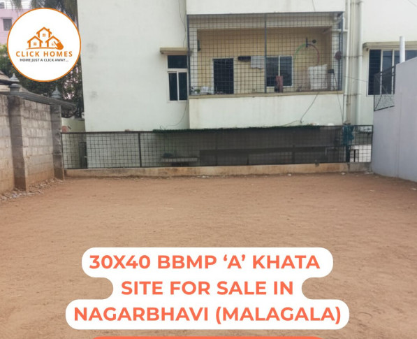  1200 Sq.ft. Residential Plot for Sale in Nagarbhavi, Bangalore
