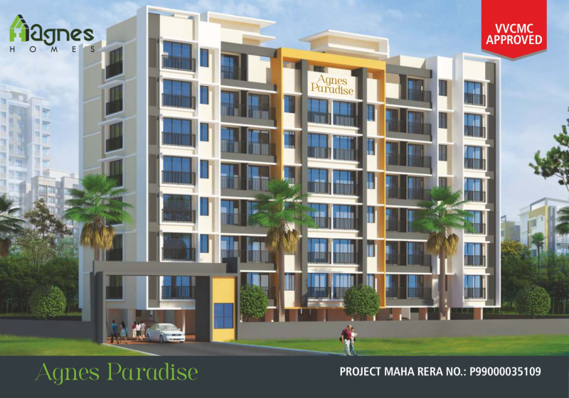1 BHK Apartment 670 Sq.ft. for Sale in Virar East, Mumbai
