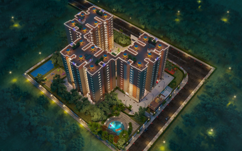 3 BHK Apartment 1591 Sq.ft. for Sale in Panathur, Bangalore