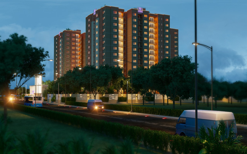 3 BHK Apartment 1645 Sq.ft. for Sale in Panathur, Bangalore